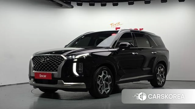 Hyundai Palisade 2021 Черный из Кореи