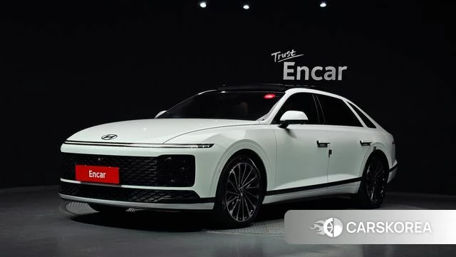 Hyundai Grandeur Hybrid (GN7) 2025 Белый из Кореи