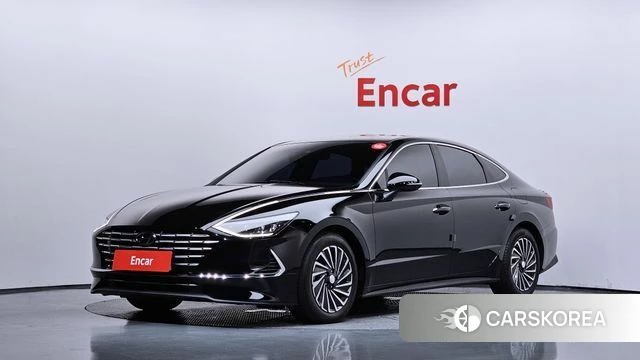 Hyundai Sonata Hybrid (DN8) 2023 Черный из Кореи
