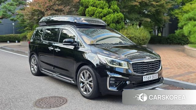 Kia The New Carnival 2019 Черный из Кореи