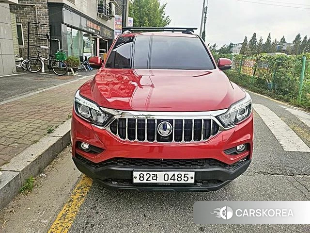 Ssangyong Rexton Sports Cannes 2019 Красный из Кореи