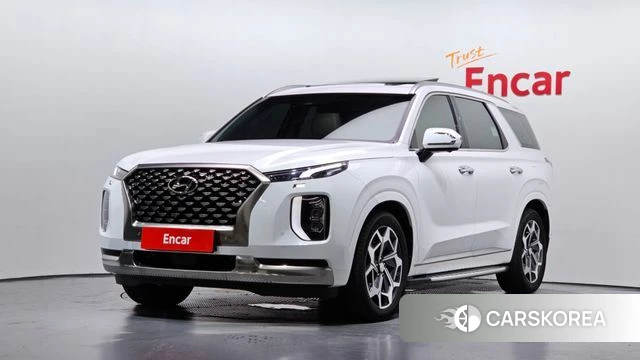 Hyundai Palisade 2021 Белый из Кореи