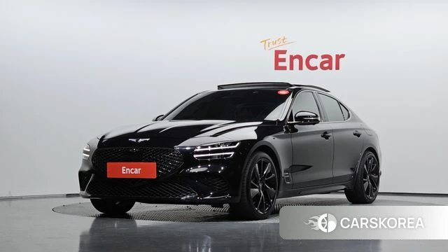 Genesis The New G70 2022 Черный из Кореи