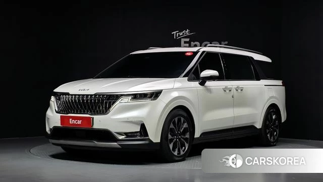 Kia Carnival 4th generation 2023 Белый из Кореи