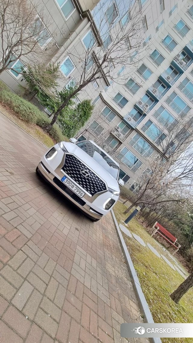 Hyundai Palisade 2022 Белый из Кореи
