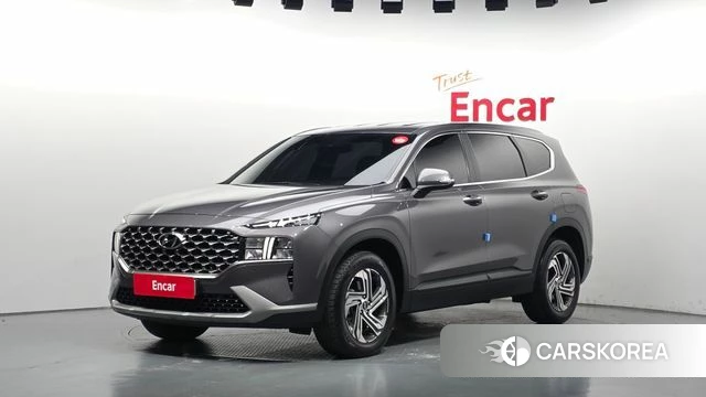 Hyundai The New Santa Fe 2022 Серый из Кореи