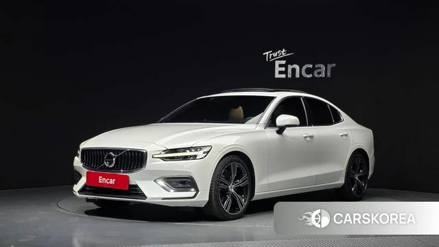 Volvo S60 3rd generation 2021 Белый из Кореи