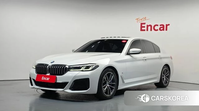 BMW 5 Series (G30) 2021 Белый из Кореи