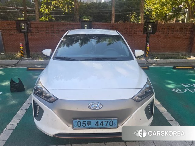 Hyundai Ionic Electric 2018 Белый из Кореи