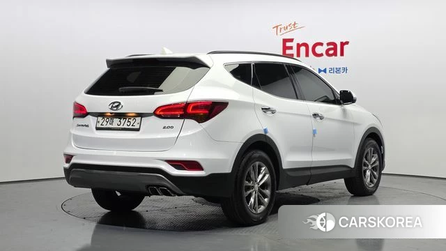 Hyundai Santa Fe The Prime 2018 Белый из Кореи