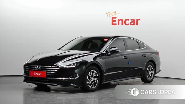 Hyundai Sonata Hybrid (DN8) 2022 Черный из Кореи