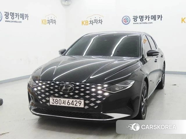 Hyundai The New Grandeur IG 2021 Черный из Кореи