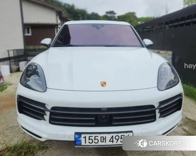 Porsche Cayenne (PO536) 2023 Белый из Кореи