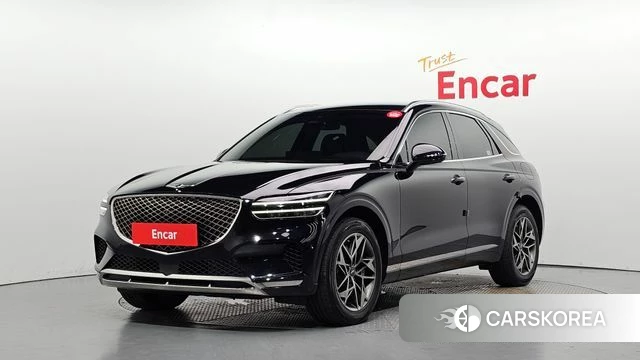 Genesis GV70 2022 Черный из Кореи