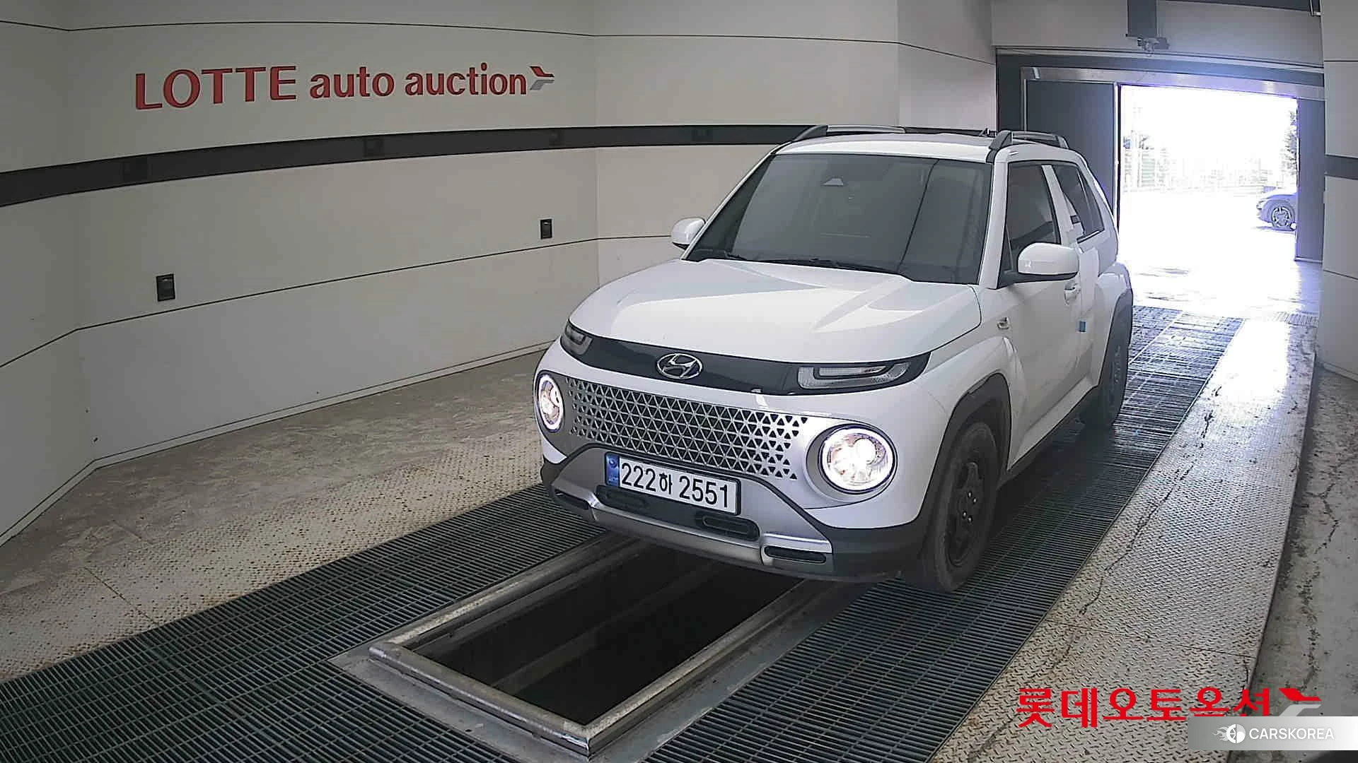 Hyundai Casper 2024 Atlas White из Кореи