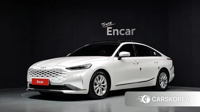 Kia K8 2021 Белый из Кореи