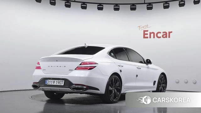 Genesis The New G70 2021 Белый из Кореи