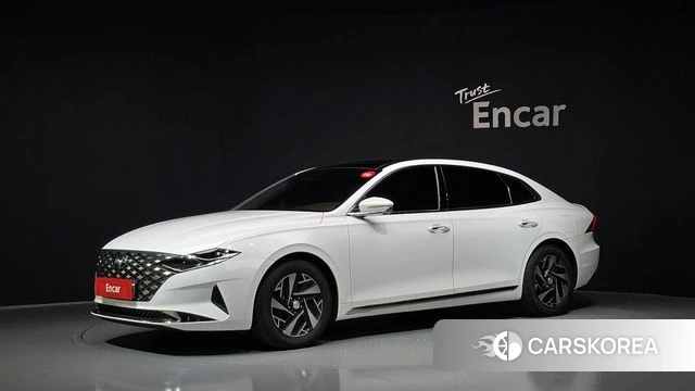 Hyundai The New Grandeur IG Hybrid 2022 Белый из Кореи
