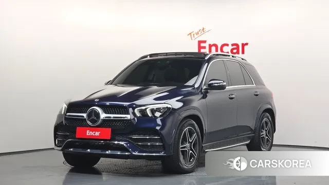 Mercedes-Benz GLE-Class W167 2021 Синий из Кореи