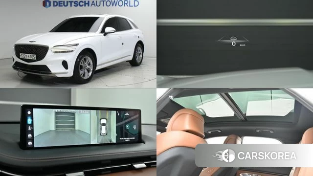 Genesis GV70 2021 Белый из Кореи
