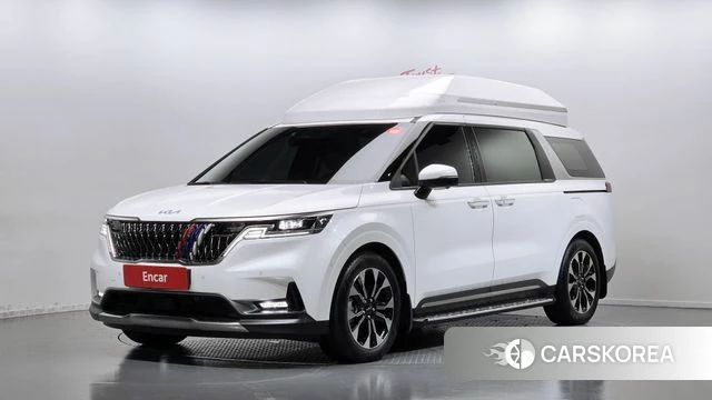 Kia Carnival 4th generation 2023 Белый из Кореи