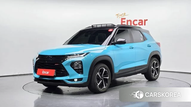 Chevrolet (GM Daewoo) Trailblazer 2020 Небесно-голубой из Кореи, фото 2