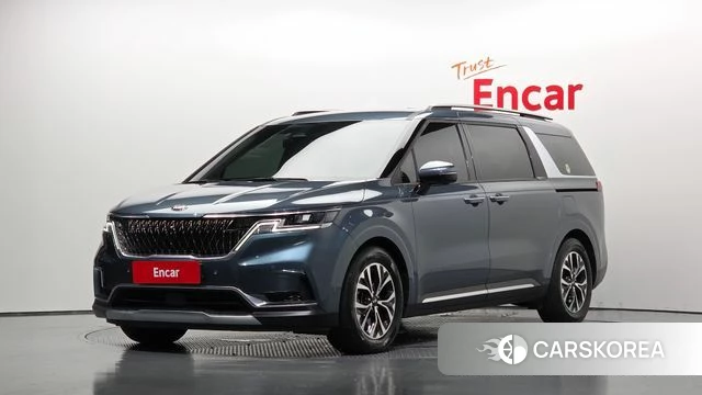 Kia Carnival 4th generation 2021 Синий из Кореи