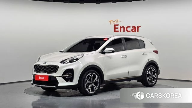 Kia Sportage The Bold 2018 Белый из Кореи