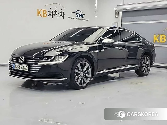 Volkswagen Arteon 2020 Черный из Кореи
