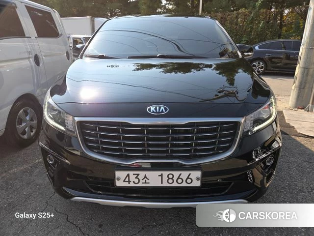 Kia The New Carnival 2019 Черный из Кореи