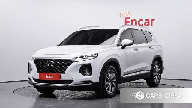 Hyundai Santa Fe TM 2020 Белый из Кореи