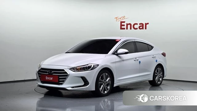 Hyundai Avante AD 2018 Белый из Кореи