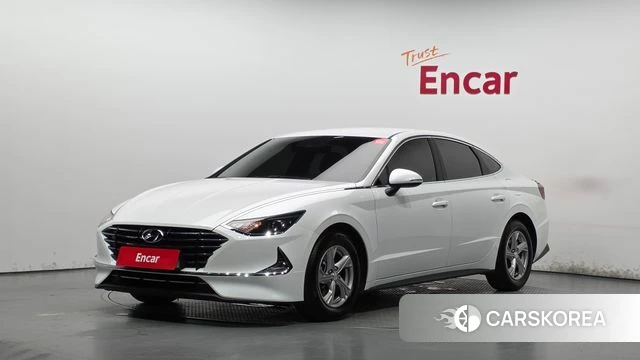 Hyundai Sonata (DN8) 2021 Белый из Кореи