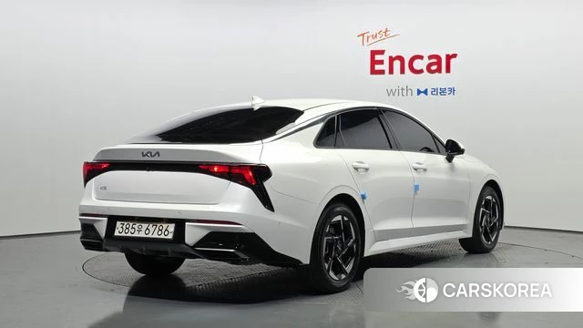 Kia The New K5 3rd generation 2024 Белый из Кореи