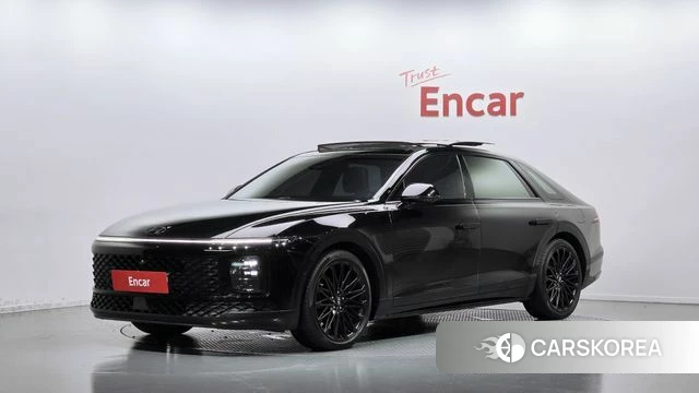 Hyundai Grandeur Hybrid (GN7) 2023 Черный из Кореи