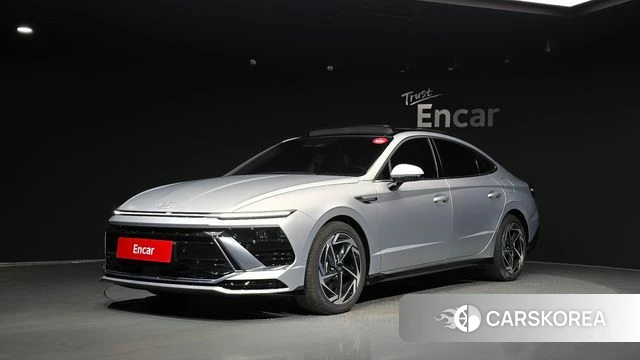 Hyundai Sonata D Edge Hybrid (DN8) 2024 Серебряный из Кореи