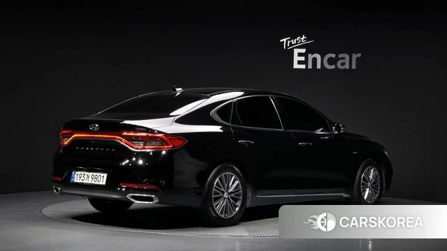 Hyundai Grandeur IG Hybrid 2018 Черный из Кореи
