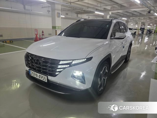 Hyundai Tucson (NX4) 2022 Белый из Кореи