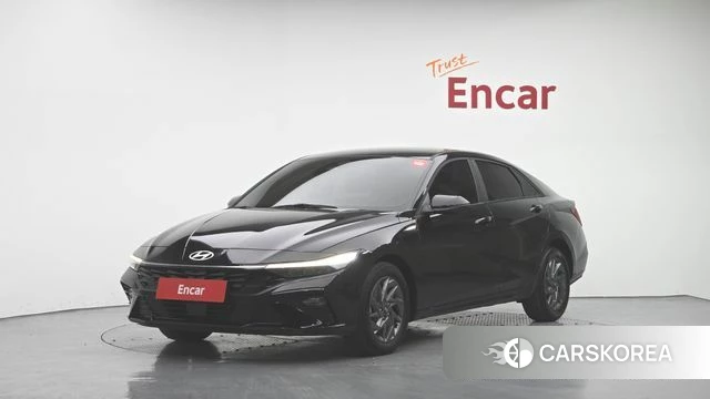 Hyundai The New Avante (CN7) 2025 Черный из Кореи