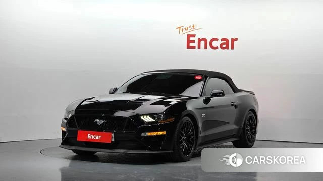 Ford Mustang 2019 Черный из Кореи