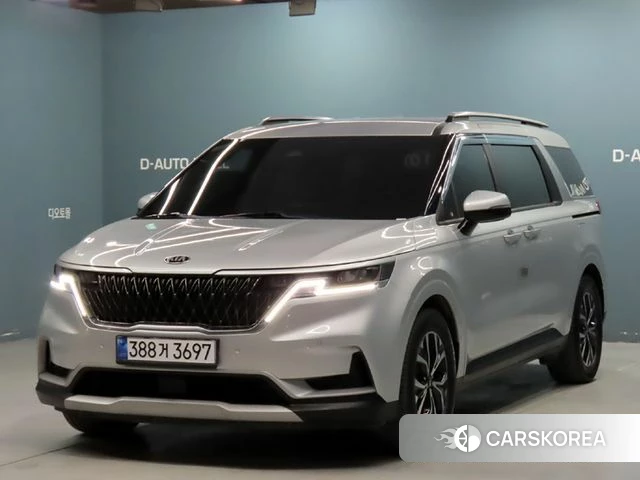 Kia Carnival 4th generation 2021 Серебристо-серый из Кореи