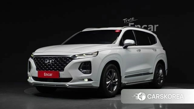 Hyundai Santa Fe TM 2020 Белый из Кореи