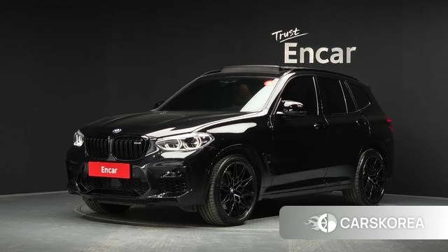 BMW X3M (G01) 2021 Черный из Кореи