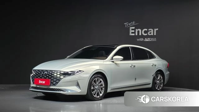 Hyundai The New Grandeur IG Hybrid 2021 Серебряный из Кореи