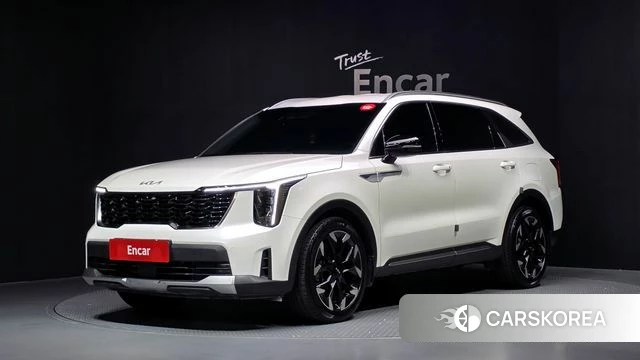 Kia The New Sorento 4th Generation 2023 Белый из Кореи
