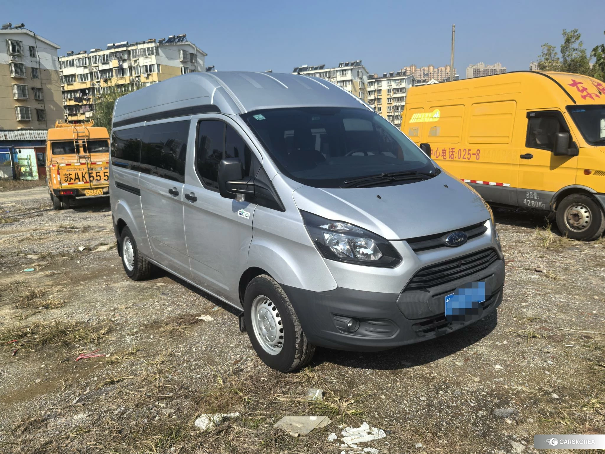 Ford Transit 2021 Серебристо-серый из Китая