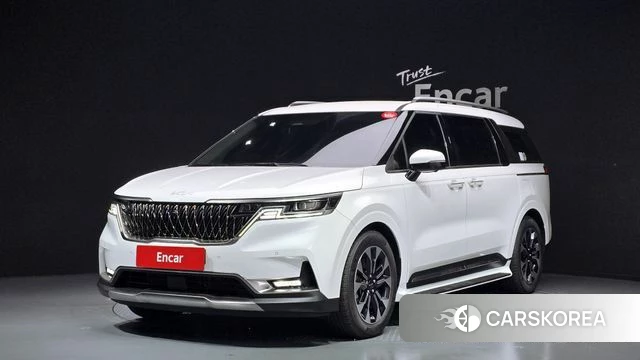 Kia Carnival 4th generation 2022 Белый из Кореи