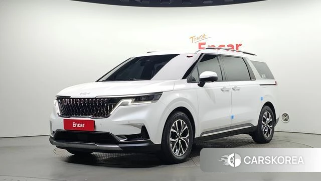 Kia Carnival 4th generation 2023 Белый из Кореи