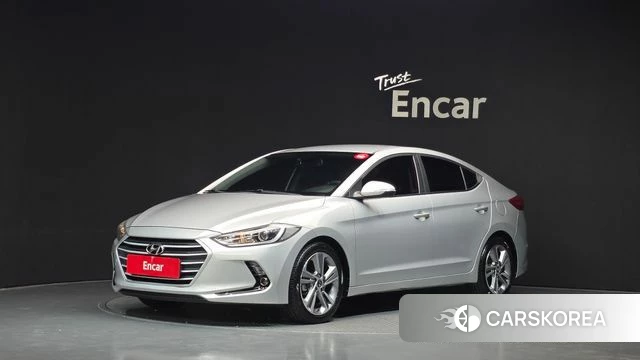 Hyundai Avante AD 2018 Серебряный из Кореи