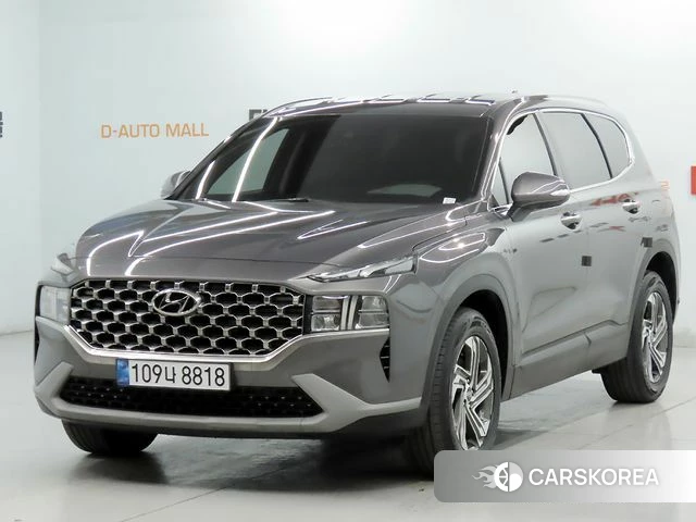 Hyundai The New Santa Fe 2022 Серый из Кореи